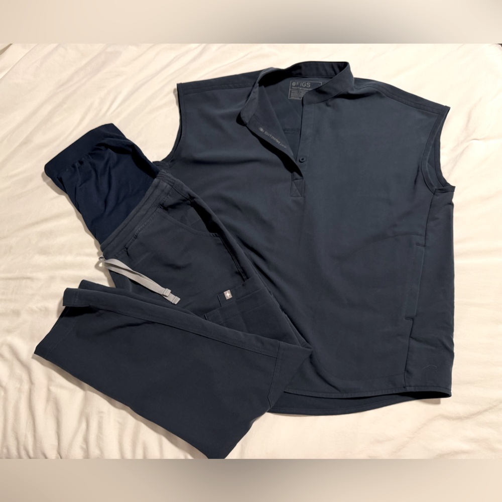Figs Maternity Scrub Set